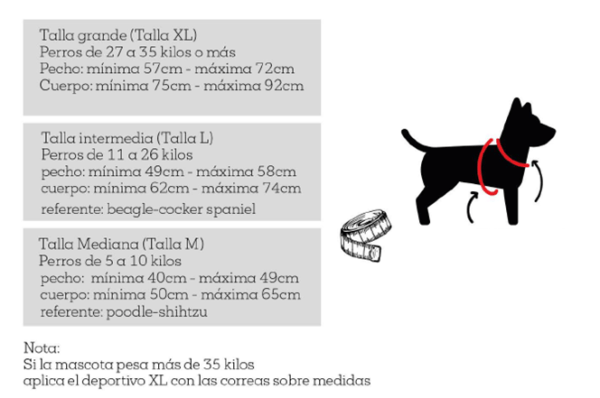 Arnés deportivo sin traílla - Imagen 11